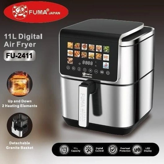 سرخ کن فوما مدل FU2411 ظرفیت ۱۱ لیتر بدون روغن  فقط 2 عدد مانده